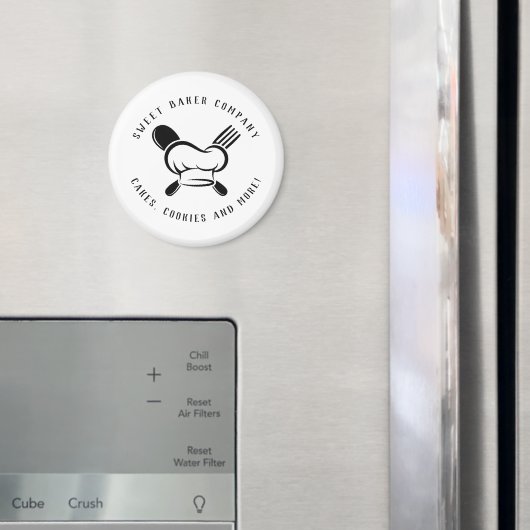 Moderne Zoete Bakkerij Bedrijvigheid Magneet (Insitu (Koelkast))