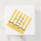 Moderne Zomer Bachelorette Weekend Bedankjes Labels (In situ)