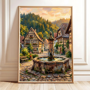 Moderne Zomer Canvas Print