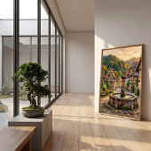 Moderne Zomer Canvas Print