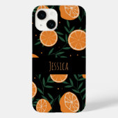 Moderne zomer fruit botanische patroon Case-Mate iPhone case (Achterkant)
