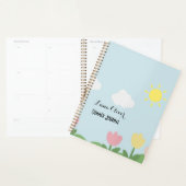Moderne zomer thema naam Hard Hoesje Planner (Display)