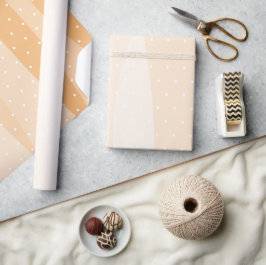 Moderne zomer verjaardagsfeestje in roze cadeaupapier