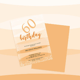 Moderne zomer verjaardagsfeestje in roze kaart