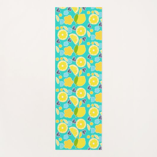 Moderne zomercitroen yogamat (Voorkant)