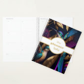 Moderne Zomerse Bloemen Tropisch Planner (Display)