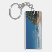 Moderne zomervakantie sleutelhanger (Voorkant Links)