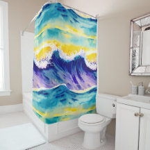 Moderne zomerzonneschijn waterverf schilderij