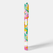 Moderne Zonnebloem Schildering Monogram Case-Mate iPhone Case (Achterkant / Rechts)