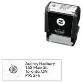 Moderne Zonnebloem Zelfinking Stempel (In situ)