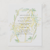 Moderne zonnebloemen groenblijvend saliegoud bruil (Voorkant)