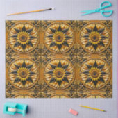 Moderne Zonnebloemen Mooi Collectie Tissuepapier (Craft)