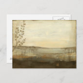 Moderne zonnebrand-olie briefkaart (Voorkant / Achterkant)