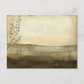 Moderne zonnebrand-olie briefkaart (Voorkant)