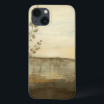 Moderne zonnebrand-olie Case-Mate iPhone case<br><div class="desc">Een modern olieschilderij van een landschap van Jennifer Goldberger. De bladeren kruipen aan de zijkant terwijl er een mooie zonsondergang aan de horizon ligt. Een geweldige afdruk die een geweldige aankoop zou betekenen!</div>