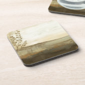 Moderne zonnebrand-olie drankjes onderzetter (Linkerzijde)