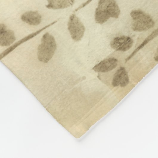 Moderne zonnebrand-olie fleece deken (Hoek)