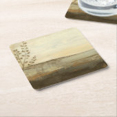 Moderne zonnebrand-olie kartonnen onderzetters (Schuin)