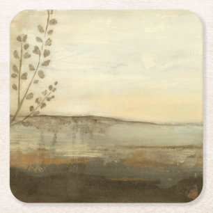 Moderne zonnebrand-olie kartonnen onderzetters