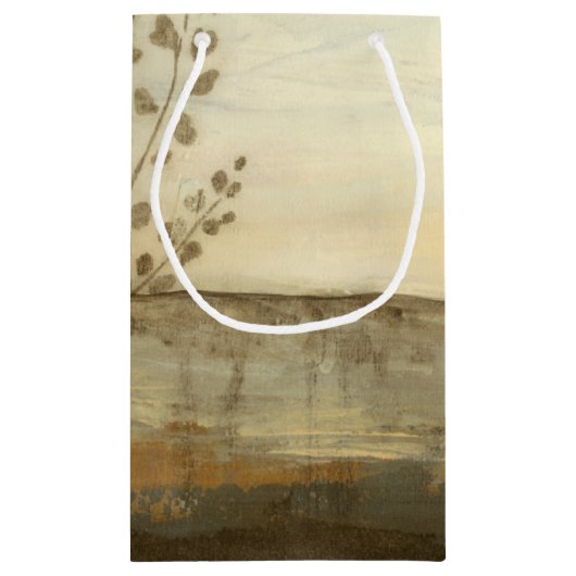 Moderne zonnebrand-olie klein cadeauzakje (Achterkant)