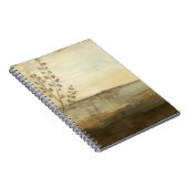 Moderne zonnebrand-olie notitieboek (Rechterzijde)