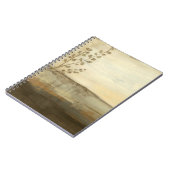 Moderne zonnebrand-olie notitieboek (Linkerzijde)