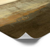 Moderne zonnebrand-olie poster (Hoek)