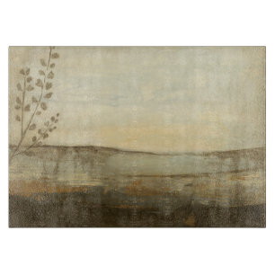 Moderne zonnebrand-olie snijplank