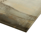 Moderne zonnebrand-olie snijplank (Hoek)