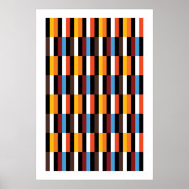 Moderne zonneschijn poster