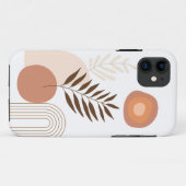 Moderne Zonsopgang Botanisch | Gelukkige Vibe Case-Mate iPhone Case (Achterkant (horizontaal))
