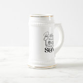 Moderne Zoon, verjaardag typografie foto van klein Bierpul (Voorkant rechts)