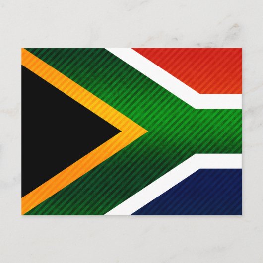 Moderne Zuid-Afrikaanse vlag Briefkaart (Voorkant)