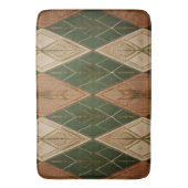 Moderne Zuidwest Diamant Geometrische Badmat (Voorkant Verticaal)