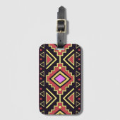 Moderne Zuidwest Diamonds Stijl Bagagelabel (Voorkant (verticaal))
