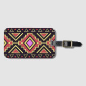 Moderne Zuidwest Diamonds Stijl Bagagelabel (Voorkant (horizontaal))