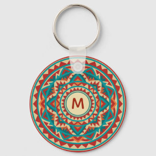 Moderne Zuidwest Mandala Sleutelhanger