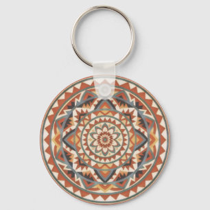 Moderne Zuidwest Mandala Sleutelhanger