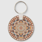 Moderne Zuidwest Mandala Sleutelhanger (Achterkant)