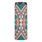 Moderne Zuidwest Mandala Thermosbeker (Achterkant)