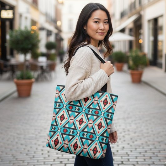 Moderne Zuidwest-stijl Tote Bag