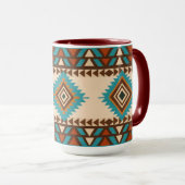 Moderne zuidwestelijke stijl Mok (Voorkant rechts)