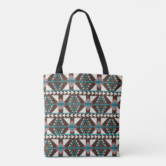 Moderne zuidwestelijke stijl tote bag (Achterkant)