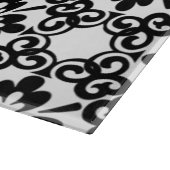 MODERNE ZWART- EN WITTE BEELDSCHERM SNIJPLANK (Hoek)