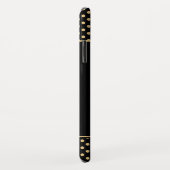 Moderne Zwart Goud Polka Dots Toekomst Mrs Custom Case-Mate iPhone Case (Achterkant/rechts)