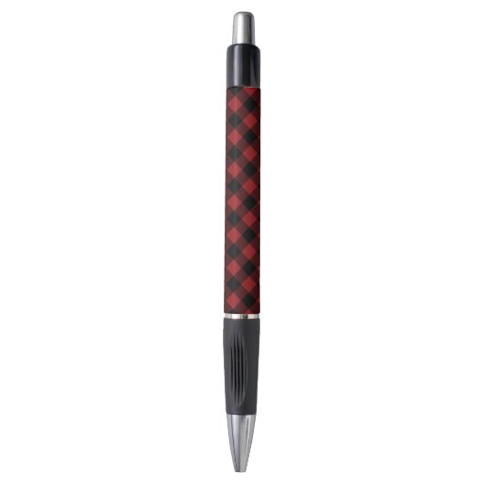 Moderne zwart rode design pen (Voorkant Verticaal)