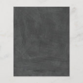 Moderne Zwart & Wit Aangepaste Hond Grooming Flyer (Achterkant)