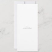 "Moderne Zwart-Wit Collage Kerst Foto  (Achterkant)