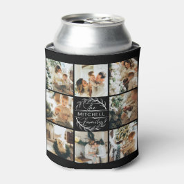 Moderne zwart-wit foto collage Keepsake Can Blikjeskoeler