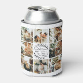 Moderne zwart-wit foto collage Keepsake Can Blikjeskoeler (Blikje Voorkant)